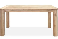 Online Garten-Essgruppe, Polyrattan/recyceltes Teak, Tisch 160 x 90 cm, 4 Hochlehner- Diningsessel, inkl. Polster, FSC®-zertifiziertes Produkt Polyrattan-Gartenmöbel|Garten-Essgruppen