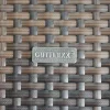 New Gartenlounge, braun marmoriert, Polyrattan, 8 Pers, wasserfeste Kissenbox Polyrattan-Gartenmöbel|Gartenlounge