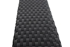 Hot Gartenlounge, creme/weiß, schwarz, Polyrattan, 5 Personen, wasserfeste Kissenbox Polyrattan-Gartenmöbel|Gartenlounge