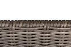 Online Gartenlounge Set, grau, Polyrattan, inkl. Loungetisch, für 5 Personen, wasserfeste Kissenbox Polyrattan-Gartenmöbel|Gartenlounge