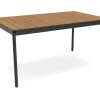 Sale Glasgow Garten-Essgruppe, 6 Personen, 150cm, Alu/Holzimitat Garten-Essgruppen|Aluminium-Gartenmöbel