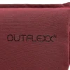 Clearance Green Auflage für Relaxliegen, bordeaux, recyceltes Polyester, 170 x 48 x 6 cm, strapazierfähig, witterungsbeständig Liegenauflagen
