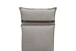 Hot Green 6er-Set Sitzkissen für Hochlehner, nature, recyceltes Polyester, hautsympathisch, mit Rückengurt und Bindekordeln Hochlehner-Auflagen