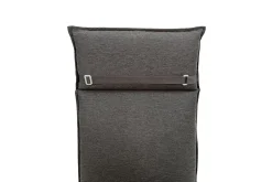 Online Green Sitzkissen für Hochlehner, anthrazit, recyceltes Polyester, 119 x 48 x 6 cm, strapazierfähig, witterungsbeständig Hochlehner-Auflagen