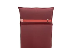 New Green Sitzkissen für Hochlehner, bordeaux, recyceltes Polyester, 119 x 48 x 6 cm, strapazierfähig, witterungsbeständig Hochlehner-Auflagen