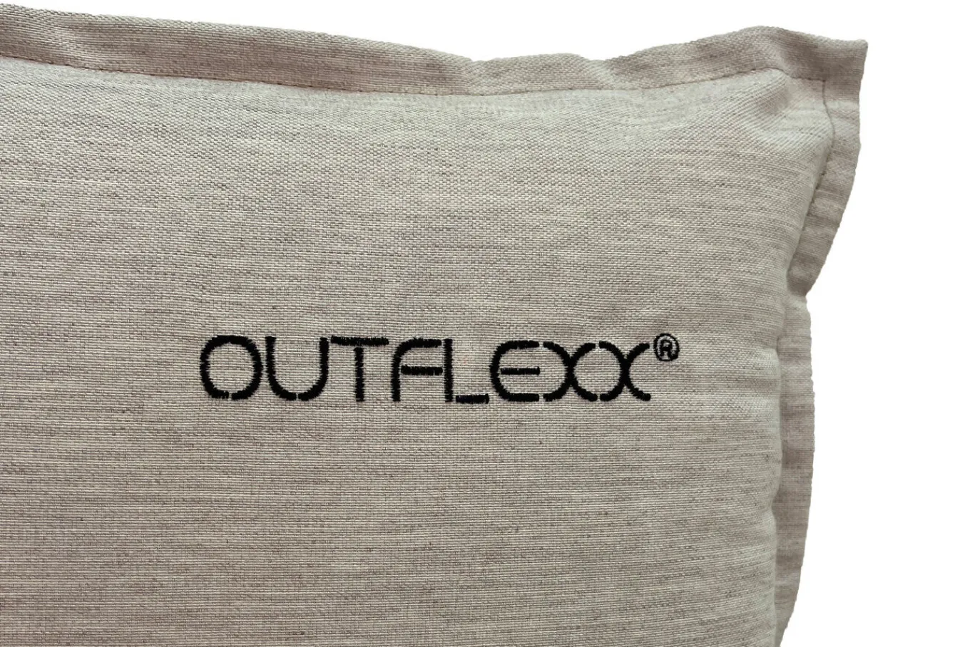 Clearance Green Sitzkissen für Niederlehner, nature, recyceltes Polyester, 100 x 48 x 6 cm, strapazierfähig, witterungsbeständig Niedriglehner-Auflagen