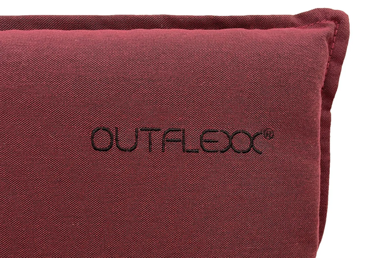 Hot Green Sitzkissen für Niederlehner, bordeaux, recyceltes Polyester, 100 x 48 x 6 cm, strapazierfähig, witterungsbeständig Niedriglehner-Auflagen