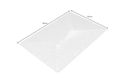 Sale Harmony Outdoor Teppich, Aluminium-White, recyceltes PET-Garn, 160 x 240 cm, für Innen- und Außenbereiche geeignet Outdoor Teppiche