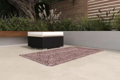 Sale Harmony Outdoor Teppich, Andorra-White, recyceltes PET-Garn, ca. 90 x 160 cm, für Innen- und Außenbereiche geeignet Outdoor Teppiche