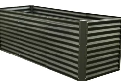 Discount Hochbeetverlängerung, anthrazit, Aluminium-Zink-Stahl, pulverbeschichtet, 80x90x84 cm Hochbeet|Gartenmöbel-Zubehör & Ersatzteile