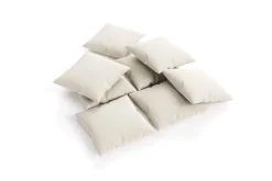 Discount Kissen 8er Set, desert/beige, 45 x 45 cm Rückenkissen & Zierkissen