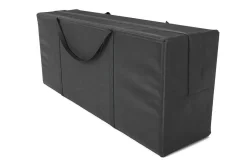 Discount Kissentasche, schwarz, Polyester, TPU 420D Ripstop-Gewebe, 125 x 32 x 50 cm Schutzhüllen