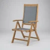 New Klappstuhl, 5-fach verstellbar, Akazie FSC®-zertifiziert, 60x71x107cm Gartenstühle & Gartensessel