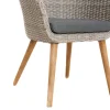 Online Kota Garten-Essgruppe, 6 Personen, ausziehbarer Tisch 180–260 cm, Akazie FSC®-zertifiziert/Polyrattan Garten-Essgruppen|Akazien-Gartenmöbel