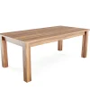 Outlet Laredo Loft Esstisch, Akazie in Teakoptik, 200 x 100 cm, gebürstet, witterungsbeständig, hohe Belastbarkeit, FSC®-zertifiziertes Produkt Gartentische|Akazien-Gartenmöbel