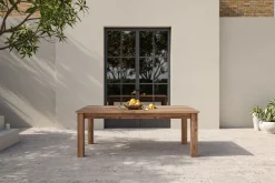 Outlet Laredo Loft Esstisch, Akazie in Teakoptik, 200 x 100 cm, gebürstet, witterungsbeständig, hohe Belastbarkeit, FSC®-zertifiziertes Produkt Gartentische|Akazien-Gartenmöbel