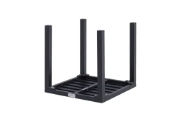 Discount Liegen Set, anthrazit , Alu/Textilene, 194x65x32 cm, inkl. Beistelltisch, verstellbare Rückenlehne, rollbar Gartenliegen