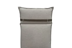 Liegen-Set, anthrazit/nature, Aluminium/Textilene/Polyester, Tisch 40 x 40 cm, 2 Auflagen, Rückenlehne verstellbar, rollbar Gartenliegen|Aluminium-Gartenmöbel
