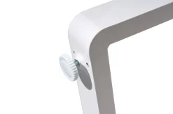 Outlet Loungegarnitur, 4-teilig, beige/weiß, Alu/Holzimitat, Tisch 110 x 60 cm, inkl. Kissen mit Reißverschluss Gartenlounge|Aluminium-Gartenmöbel