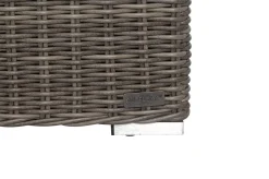 New Loungetisch höhenverstellbar, grau, Polyrattan, 78/157 x 78 x 40/63 cm Gartentische|Gartenlounge