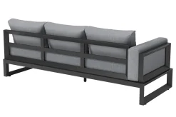 Online Luminara LED-Gartenlounge für 5-6 Personen, anthrazit/dunkelgrau, Alu/Polyester, pulverbeschichtet, beleuchtet Gartenlounge