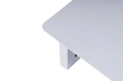 Best Manhattan Ecklounge, grau/silber, Alu/Polyester, inkl Beistelltisch, witterungsbeständig Gartenlounge