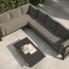 Best Manhattan Garten-Ecklounge, 6 Personen, inkl. Beistelltisch, Aluminium/Polyester Gartenlounge
