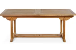 Online Ontario Ausziehtisch, natur, Teakholz, 195/295x90cm, fein geschliffen Gartentische|Teak-Gartenmöbel