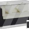 Clearance Premium Abdeckhaube passend z.B. für theBox 2er-Ecksofa Arml. re., schwarz, 147x87x68cm, wasserbeständig Schutzhüllen