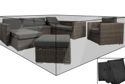 Discount Premium Abdeckhaube, für Lounge, z.B. 18366-BOX, schwarz, 310x238x68 cm, wasserbeständig Schutzhüllen