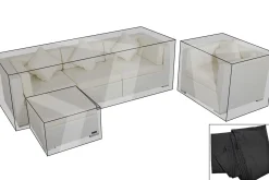 New Premium Abdeckhauben-Set für Lounge theBox-B: 1077 / 1713 / 2523/ 16065, schwarz, wasserbeständig, ab 2015er Version Schutzhüllen