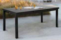 Sale Premium Ausziehtisch, anthrazit/grau, Alu/Glas, 180/240x100cm, automatischer Ausziehmechanismus Gartentische