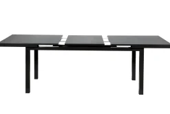 Sale Premium Ausziehtisch, anthrazit/grau, Alu/Glas, 180/240x100cm, automatischer Ausziehmechanismus Gartentische