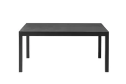 Discount Premium Ausziehtisch, anthrazit matt, Alu/Spraystone, Tischplatte 160/260 x 100 cm, pulverbeschichtet, höhenverstellbare Füße Gartentische