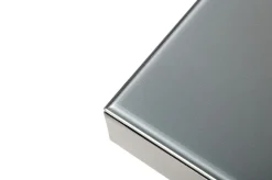 New Premium Garten-Essgruppe, ® anthrazit matt, Alu / Glas / Teak, Tisch 180/240 x 100cm, 6 Stapelsessel, 2 Klappstühle Garten-Essgruppen