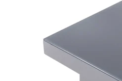 Best Premium Garten-Essgruppe, silber/grau, Alu/Textilene, Ausziehtisch 180/240 x 100 cm, 8 Klappstühle Garten-Essgruppen|Aluminium-Gartenmöbel