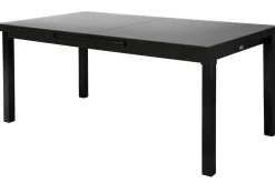 Discount Premium Garten-Essgruppe, anthrazit/grau, Alu/Textilene, Ausziehtisch 180/240x100cm, 8 Klappstühle Garten-Essgruppen