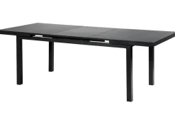 Best Premium Garten-Essgruppe, ® anthrazit matt, Alu/Textilene, Tisch 180/240x100cm, 8 Stapelsessel Garten-Essgruppen|Aluminium-Gartenmöbel