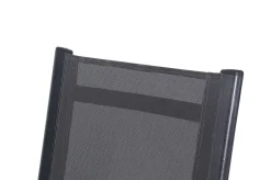 Best Premium Garten-Essgruppe, anthrazit/grau, Alu/Textilene, Ausziehtisch 180/240 x 100 cm, 6 Stapel-, 2 Klappstühle Garten-Essgruppen|Aluminium-Gartenmöbel
