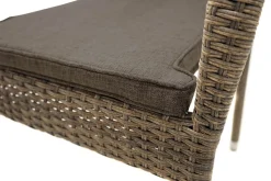 Hot Rabida Basic Auflage für Stapelstuhl, Savanna, Polyester, Pflegeleicht, Wetterbeständig Sitzkissen