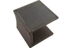 Sale Rocking Comfort Set, grau/braun-meliert, Polyrattan, Tisch 220 x 100 cm, 6 Personen Polyrattan-Gartenmöbel|Garten-Essgruppen