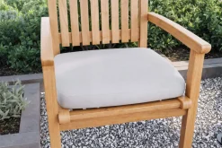 Online Sitzkissen, desert/beige, Polyester, 50 x 50 cm, strapazierfähig, schnelltrocknend Sitzkissen