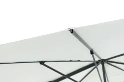 Hot Sydney Ampelschirm, anthrazit/creme, Alu/Polyester, 350 x 350 cm, inkl. Plattenständer Sonnenschirme