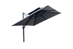 Hot Sydney Ampelschirm, anthrazit, Aluminium/Polyester, 400 x 300 cm Sonnenschirme