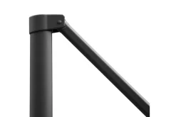 Best Sydney Ampelschirm, anthrazit/creme, Aluminium/Polyester, 400 x 300 cm Sonnenschirme