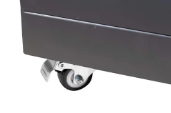 Sydney Ampelschirm, anthrazit matt/grau, Alu/Polyester,350 x 350 cm, mit Air-Vent System, inkl. Schirmständer Sonnenschirme