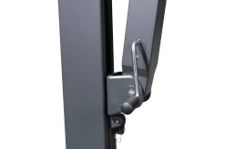 Sydney Ampelschirm, anthrazit matt/grau, Alu/Polyester,350 x 350 cm, mit Air-Vent System, inkl. Schirmständer Sonnenschirme