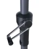 Sale Sydney Mittelstockschirm, anthrazit, pulverbesch. Aluminium/Polyester PA-beschichtet, 270 x 150 cm Sonnenschirme