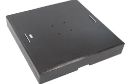 Discount Sydney Schirmständer, Granit, 70x70x22cm, 150kg, mit Lenkrollen und Standfüßen Sonnenschirme