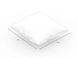 Tampere Dekokissen, modern line, 100% Polyacryl, 45 x 45 cm, Premium 2er-Set Rückenkissen & Zierkissen
